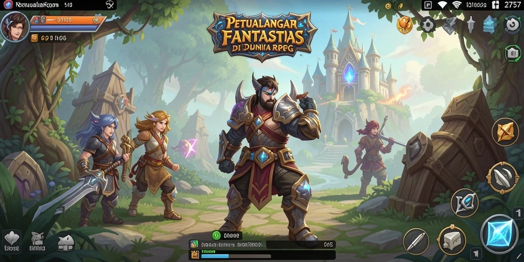 Tampilan gameplay <strong>2757</strong> yang penuh aksi dan strategi menarik.