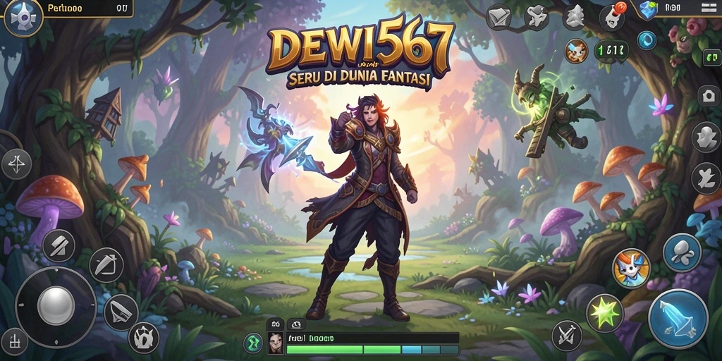 Tampilan gameplay DEWI567 menampilkan petualangan seru dan karakter menawan.