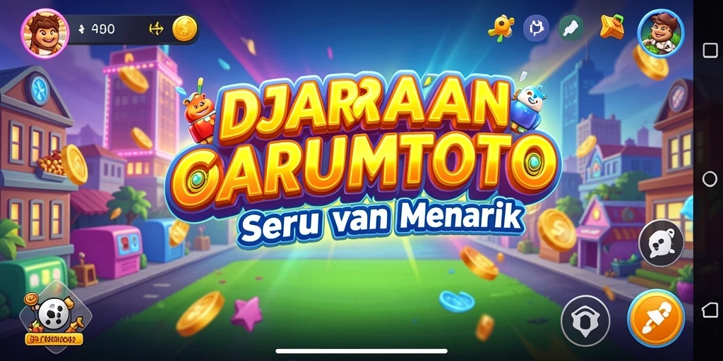 Tampilan gameplay seru dari DJARUMTOTO yang menantang.