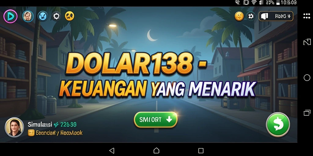 Screenshot gameplay DOLAR138 menampilkan pengelolaan keuangan yang menarik.