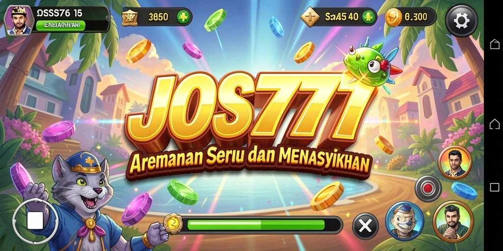 Gameplay seru JOSS777 dengan tantangan menarik di setiap level.