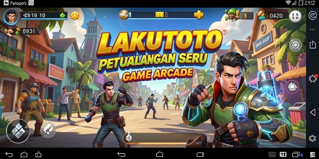 Screenshot gameplay LAKUTOTO yang menampilkan aksi seru dan level yang menantang.