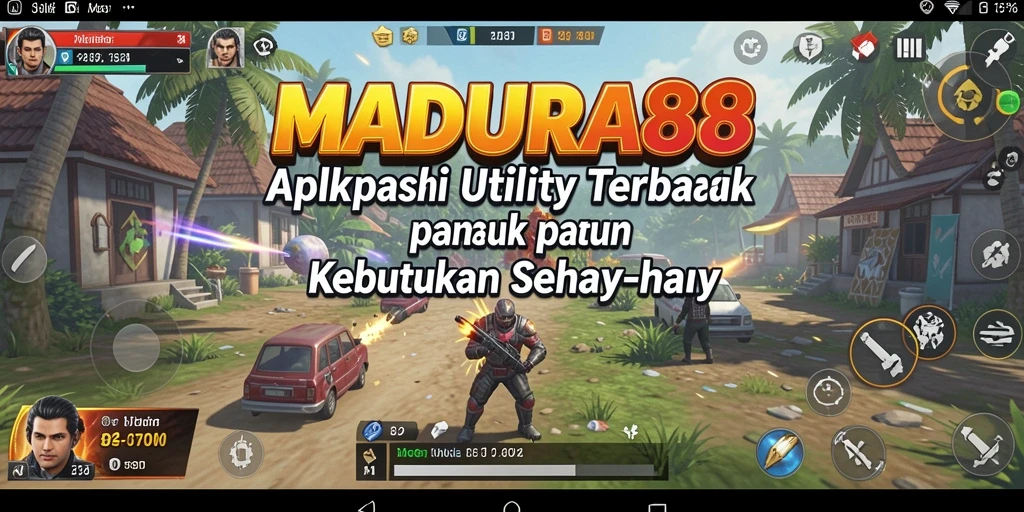 Tampilan utama <strong>MADURA88</strong> dengan fitur-fitur Utility yang menarik.