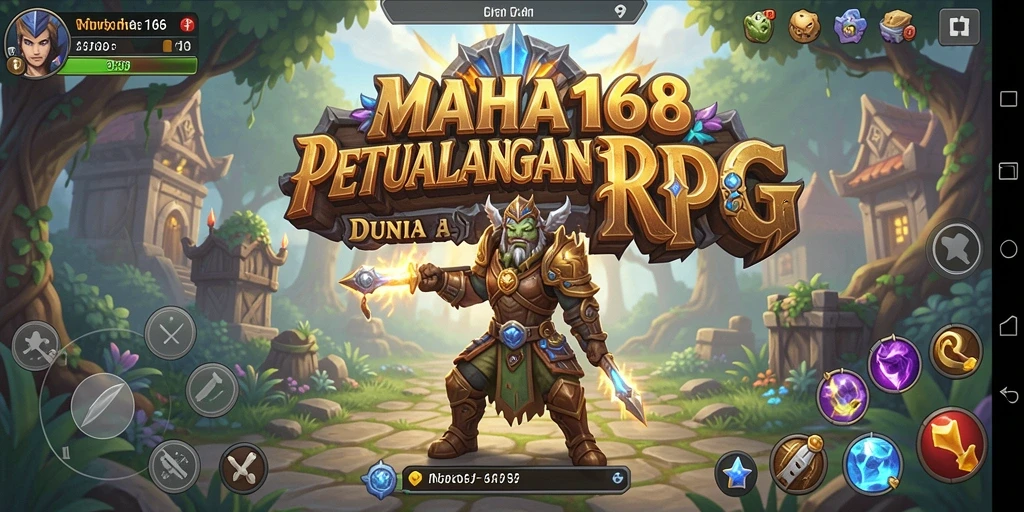 Gameplay menakjubkan dalam dunia RPG penuh petualangan.