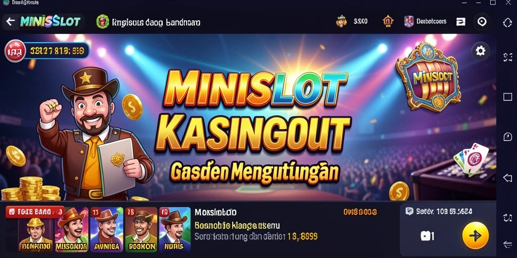 Tampilan menarik dari gameplay Live Casino MINISLOT yang penuh aksi.