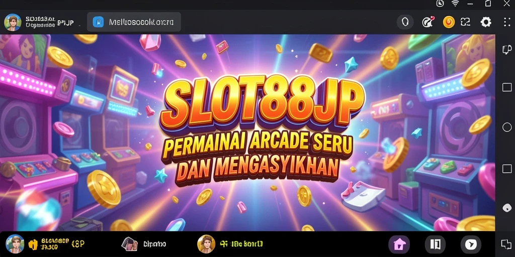 Tampilan gameplay menegangkan dan mengasyikkan dari SLOT88JP.
