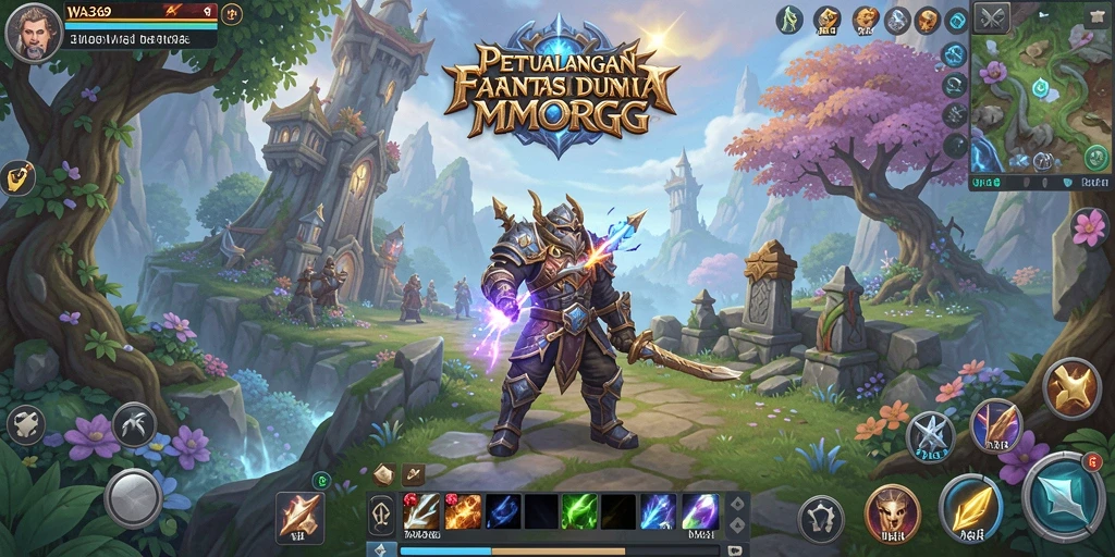 Tampilan gameplay WA369 yang memukau dan mendebarkan di dunia MMORPG.