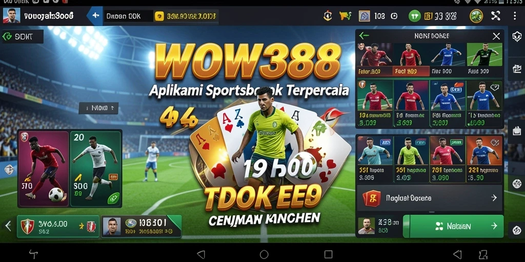 Tampilan menarik dari gameplay Sportsbook di WOW388.