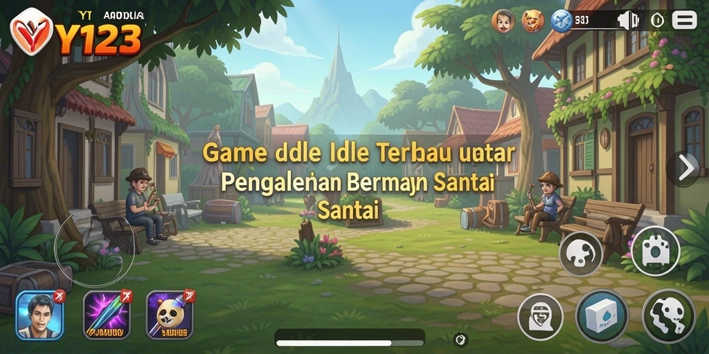 Screenshot XX123 menunjukkan gameplay Idle yang menarik dan menyenangkan.